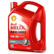 正品壳牌机油红喜力HX3矿物质油5W30红壳汽油车发动机润滑